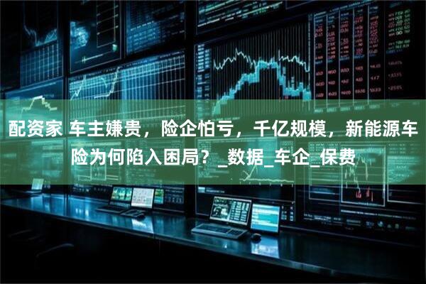 配资家 车主嫌贵，险企怕亏，千亿规模，新能源车险为何陷入困局？_数据_车企_保费